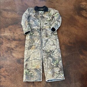 Youth size 12 Regular Walls camouflage camo coveralls Like New
